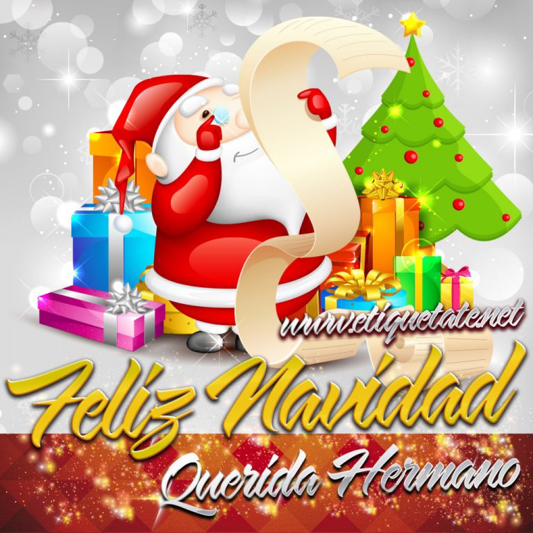 Feliz Navidad. Querido Hermano