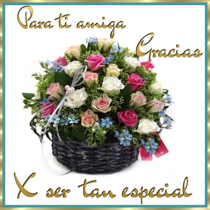 Para ti amiga. Gracias por ser tan especial.