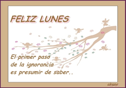 Feliz Lunes