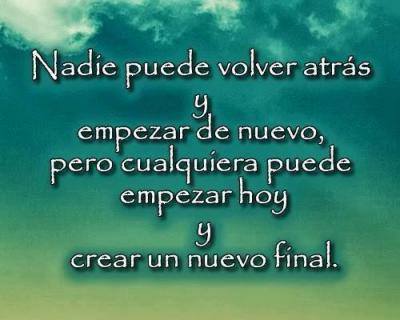 Nadie puede volver atrás - TnRelaciones - La vida misma