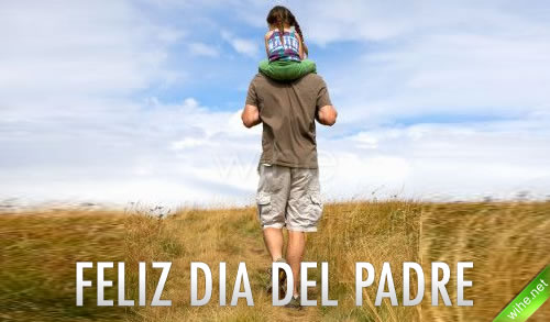 Feliz Día del Padre. Sé generoso con tu padre