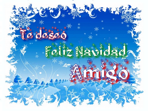 Feliz Navidad Amigo