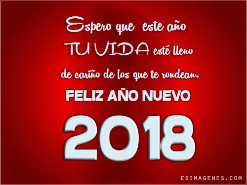 Feliz Año Nuevo 2018