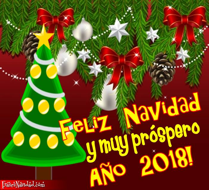 Feliz Navidad y muy Próspero año Nuevo 2018!