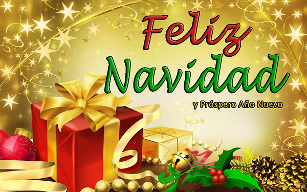 Feliz Navidad y Próspero Año Nuevo