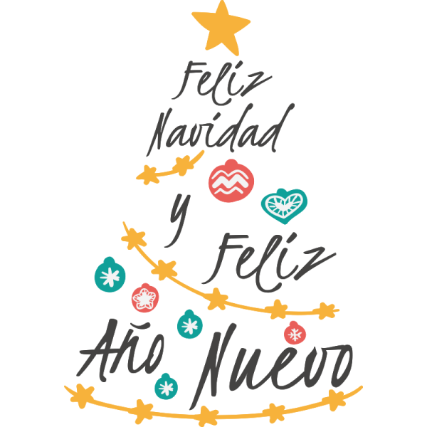 Feliz Navidad y Feliz Año Nuevo