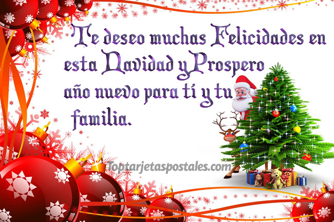 Feliz Navidad y Próspero Año Nuevo