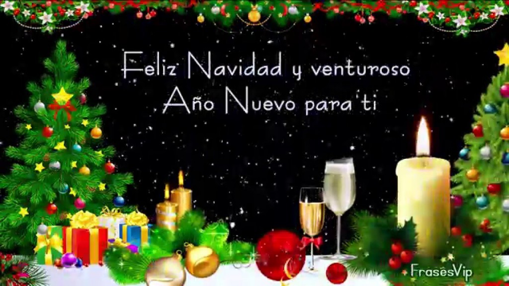 Feliz Navidad y Venturoso Año Nuevo