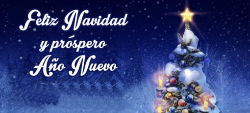 Feliz Navidad y Próspero Año Nuevo