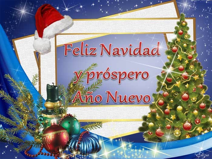 Feliz Navidad y Próspero Año Nuevo