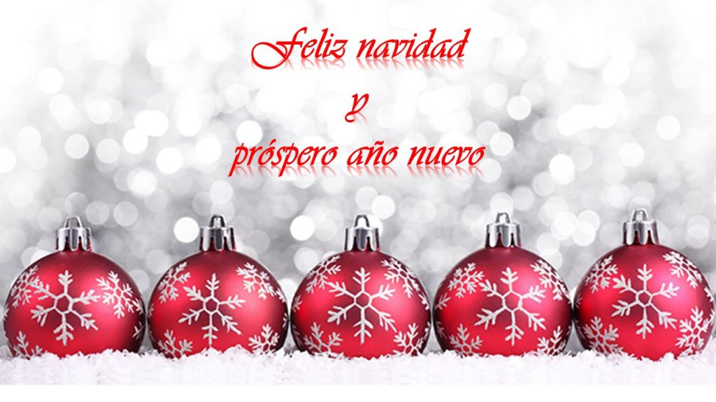 Feliz Navidad y Próspero Año Nuevo